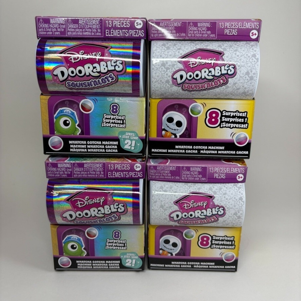 (4)‎ Disney Doorables Squish'Alots Whatcha Gotcha Machines 1 Unopened